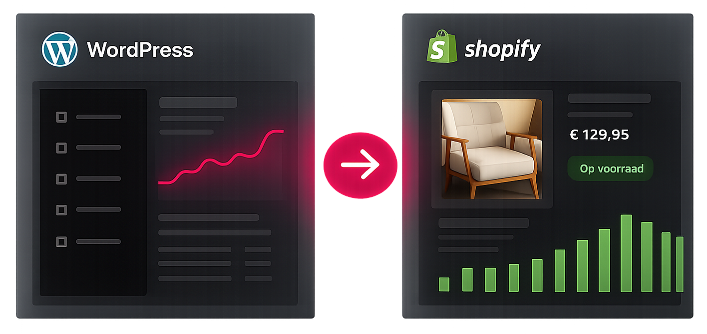 WooCommerce webshop migreren naar Shopify
